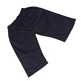 Prettyia キッズ　男の子　ハーフパンツ　カプリパンツ　ズボン　コットン　カジュアル　快適　夏　全5サイズ4色 - ネイビーブルー, 120