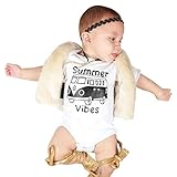 AmazingDeal 子供服 ベビー爬行服 春秋 ロンパース 綿製品 バス柄 連体衣装 出産祝い 可愛い 白 0~18ヵ月適応 (70「0~3ヵ月」)