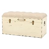 チェスターシリーズ　収納スツール(アンティークホワイト)　MC-6008AW　【送料無料】（収納スツール、小物入れ、チェア、椅子、イス）