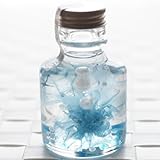 ハーバリウム ミニボトル カーネーション (ライトブルー)