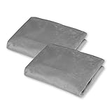 American Baby Company Heavenly Soft Chenille Crib Sheet, Grey, 28 x 52 by American Baby Company