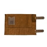 Snap Tool Roll Handmade by Hide & Drink :: Swazey Suede [並行輸入品]