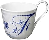 【正規輸入品】ロイヤルコペンハーゲン ブルーフルーテッド プレイン ハイハンドル マグカップ 330ml 「 F 」 結婚祝い プレゼント 1023874
