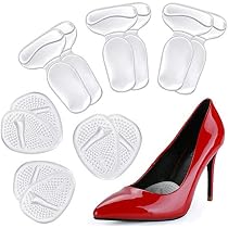 12 Pairs Clear High Heel Protectors 