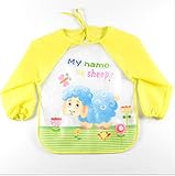 Excellent.advanced? 子供 Todders 防水長袖アート スモック エプロンよだれかけ漫画 Bavoir Baberos 服を供給