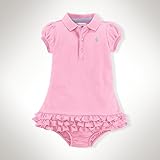 ポロ ラルフローレン ポニー付・カップケーキ半袖ワンピース[ピンク](女の子6～9か月用） [並行輸入品]