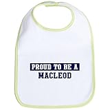 CafePress Proud to be Macleod Bib - Standard Kiwi by CafePress