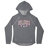 NCAA Georgia Bulldogs Girls Athleticプルオーバーパーカー( Vintage Look ) 14/16 グレー
