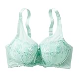 (ニッセン) nissen 大きいサイズ バストをしっかり包む フルカップ ブラジャー ミント系 I95