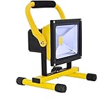 MyraBec Trading FL4010 Cordless Rechargeable Ultra Bright LED Floodlight for Home, Auto, Job Site & 