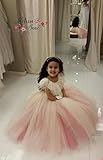 時を越えた美しいフェザードレス「Timeless Stunning Flower Girl Dress - Ostrich Feathers」 2歳から14歳 (1-2 years, アイボリー)