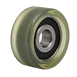 uxcell ベアリングプーリー スライディングホイール ローラー 10mmx36mmx16mm PU620036-16