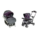 Baby Trend Flex Loc Infant Car Seat,Elixer with Sit n Stand Ultra Stroller,Elixer by Baby Trend [並行輸