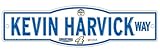 Kevin Harvick # 4 NASCARプラスチックStreet Sign