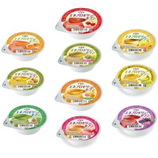 Amazon.co.jp: エネプロゼリー・セブン 10種各1個 【10個セット