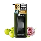 【 1本でトリートメントまで完了 】シャンプー メンズ オールインワン コンディショニングシャンプー 390ml ボリュームアップ ノンシリコン 頭皮のニオイ CICA ビタミンC スカルプケア グリーンフローラルの香り Drain ドレイン