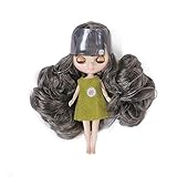 11CMミニドールロングヘアかわいいドールPVC関節ボディおもちゃアニメおもちゃランダムドレスキッズガールズギフトとして 対象年齢は6歳以上(MN-05)