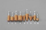 【キャンセル不可】AM18898 ２５ｘ２５ｍｍ／６角軸 軸付砥石【ストレート／ＷＡ】