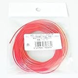 サンコー UL1007 AWG26 赤 1.3mm 10m(±2%) UL1007赤AWG26L10