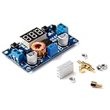 DC 6.5-40V To 5V 2A USBチャージDC-DC降圧型変換器内蔵電圧計