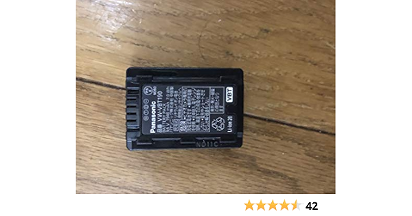Amazon 純正panasonic バッテリーパック Vw Vbt190 並行輸入品 カメラ用バッテリーパック 通販