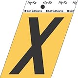 3-1/2"ALU Adhes LetterX [並行輸入品]