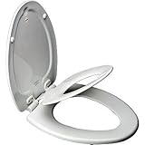 Mayfair 83SLOWA 346 ネクストステップ 子供/大人用便座、トイレ座席組み込み式、ラウンド、ビスケット Elongated 183SLOWA 000/1883SLOWA 000 1