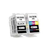 J-ECO製 BC-340XL BC-341XL 染料 お得な2本セット 大容量 ISO14001、ISO9001、CE、SGS認証工場 キヤノン用 詰め替えインクカートリッジ (BC-340 BC-341 BC-340XL BC-341XL BC-340BK BC-341CL BC-340XLBK BC-341XLCL)