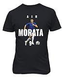 チェルシーアルバロ・モラタ" Air Morata" SoccerメンズTシャツ