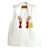 七五三 正絹被布コート 2サイズ3色/M 白