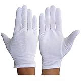 ウインセス 【薄手 ／ ぴったりフィット ／ 綿天竺100%】 綿天竺マチなし手袋 （12双） (S)