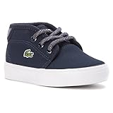 ラコステInfant Ampthill Chunky Wwスニーカーinダークブルー/ダークブルー8 M US