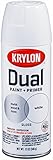 Krylon 8800 'Dual' Paint and Primer 12-Ounce Aerosol, Gloss White [並行輸入品]