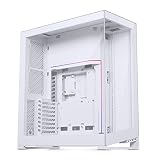 Phanteks NV5 (PH-NV523TG_DBK01) ショーケース ミッドタワーシャーシ 高風量パフォーマンス D/A-RGB一体型照明 シームレス強化ガラス設計 8つのファンポジション ブラック