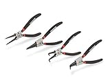 TEKTON PLR-99007-U Snap Ring Pliers Set, 4 Piece [並行輸入品]