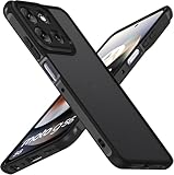 LAYJOY 対応 moto g66j 5G ケース moto g66y 5G ケース【米軍MIL規格】黄変防止 耐衝撃 指紋防止 滑り止め ストラップホール付き PC背面TPUバンパー モトローラg66j/g66y 5Gカバー （つや消しブラック）