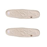 エルフ ベビー(Fairy Baby)オーガニックコットン ベビー腹巻 寝冷え防止 2枚セット グリーン(腹巻サイズ:38-40cmだけ)