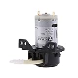 Baosity 4種類選べる　蠕動型　ポンプヘッド　水族館　ポンプ　コネクタ　DC12V / 24V　　バックルタイプ　　0-40℃ 　Arduino実験室用　 - 黒　24V