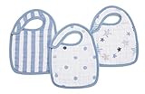 aden + anais Classic Snap Bib, Rock Star, 3 Pack by aden + anais [並行輸入品]