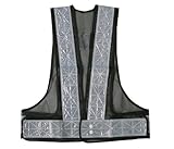 SAFETY VEST 安全ベスト　70mm幅反射テープ　紺×シルバー　フリーサイズ