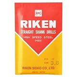 理研製鋼 RPC 鉄工ドリル袋入10本組 3.8mm (金属・金工)
