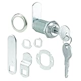 prime-line製品U 9950引き出し&キャビネットロック、1 – 3 / 8 in。、Diecast、ステンレススチール、1で。Max。パネル