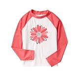 GYMBOREE(ジンボリー) デージーラッシュガード ブライトピンク 水着 L【並行輸入】