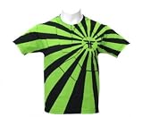 フォールン FALLEN スケボー TシャツRising Sun TeeグリーンNO3 XL(ユース)