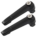 uxcell 調節可能ハンドル　機械定着　　メスネジ8mm　　2個入り