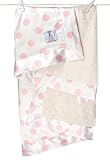 リトルジラフ ブランケット Luxe Cream Dot (ピンク)/BOX入り lg0017-04B 【正規代理店輸入】