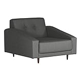 arne ソファ ソファー 北欧 1人掛け 一人掛け ローソファ ローソファー 1人 一人用 シングル ワイド Cherry W 1.5P ファブリック グレー