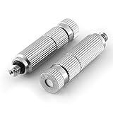 VERY100　散水用具　ミストノズル 10個セット 　フィルターガーゼ付き　高圧タイプ　 穴径0.3mm　ネジ10/24（3/16）銅製　防漏　 ドリップ灌漑、加湿、殺菌消毒、冷却などに