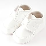 シシュノン ベビーシューズ ファーストシューズ　天使の羽根 合皮 ホワイト 11cm