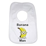 Banana Man Funny Baby Bib by 2Personal